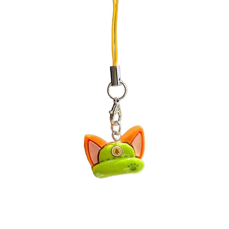 Zootopia Judy Nick Charm Keychain for Girls, Candy Charm for Bags, Phone Strap, Couple Charm, Gift